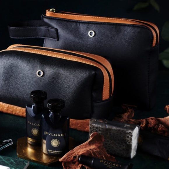 BVLGARI Accessories - BVLGARI for Emirates First Class Amenity Kit Lot NWT